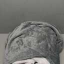 Mia&Coco Electric Blanket Twin - 62"x84" Flannel Heated Blanket,10 Heat Levels, 10-Hour Auto-Off, Fast Heating, Overheat Protection, Machine Washable, Soft Heating Blanket for Home and Office (Gray) (Grey)