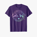 Girls Trip 2025 Weekend Vacation Trip Party Matching T-Shirt XL