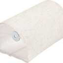 Fabric Lamp Shade for Desk Lamp Detachable Beige Linen Cover with Safe Metal Frame Lightweight and Easy to Install Table Light Shade for Bedroom and Living Decor