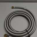 24 FT Quick Connect Propane Hose for RV to Grill, RV Stove Hose Connection, BBQ Quick Release LP Gas Line for Camp Chef - 3/8 Female Flare Fitting x 1/4 Full Flow Quick-Connect Male Plug