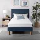 ZINUS 6 Inch Twin Cooling Essential Memory Foam Mattress [NewVersion], Fiberglass Free, Medium Feel, Breathable Cooling Layers, Certified Safe Materials (White)