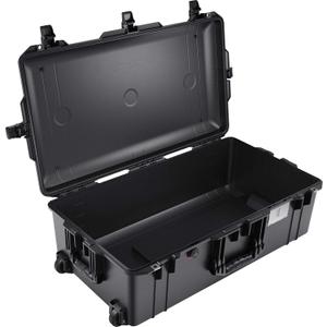 Pelican Air 1615 Case No Foam - Black, DIMENSIONS (LxWxH Inches): Exterior 32.58 x 18.40 x 11.02 | Interior 29.59 x 15.50 x 9.38 - Weight 14.06 lbs