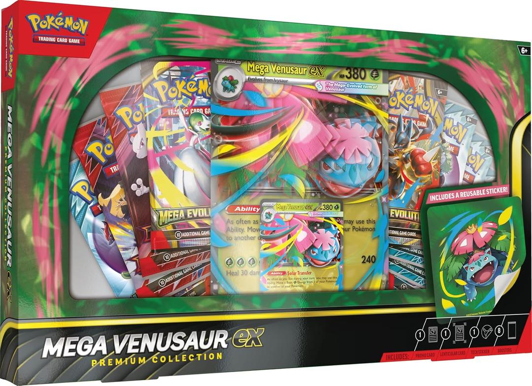 Pokmon TCG: Mega Venusaur ex Premium Collection Box