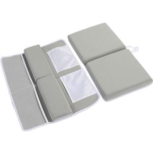 Quickly Dry Bathtub Kneeler Pad Non Slip Bath Mat Elbow Kneeling Rest Pad Painless Foam Mat Bath Accessories Organizer for Baby Tub