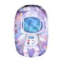 Cute Cartoon Infant Car Seat Covers, Soft Warm Breathable and Windproof Canopy for Baby Car Seat (Cute Astronaut)