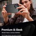 Dssairo for iPhone 15 Plus Case, with 2X Screen Protectors + 2X Camera Lens Protectors, [15FT Military Grade Protection] Anti-Fingerprints Anti-Scratch Translucent Matte Backfor (Black)