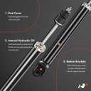 A-Premium Rear Shock Absorber Compatible with Nissan Maxima 2009-2014/2016-2018, 2-PC Set