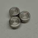 Stainless Steel Reusable Condiment and Snack Containers, Set of 3