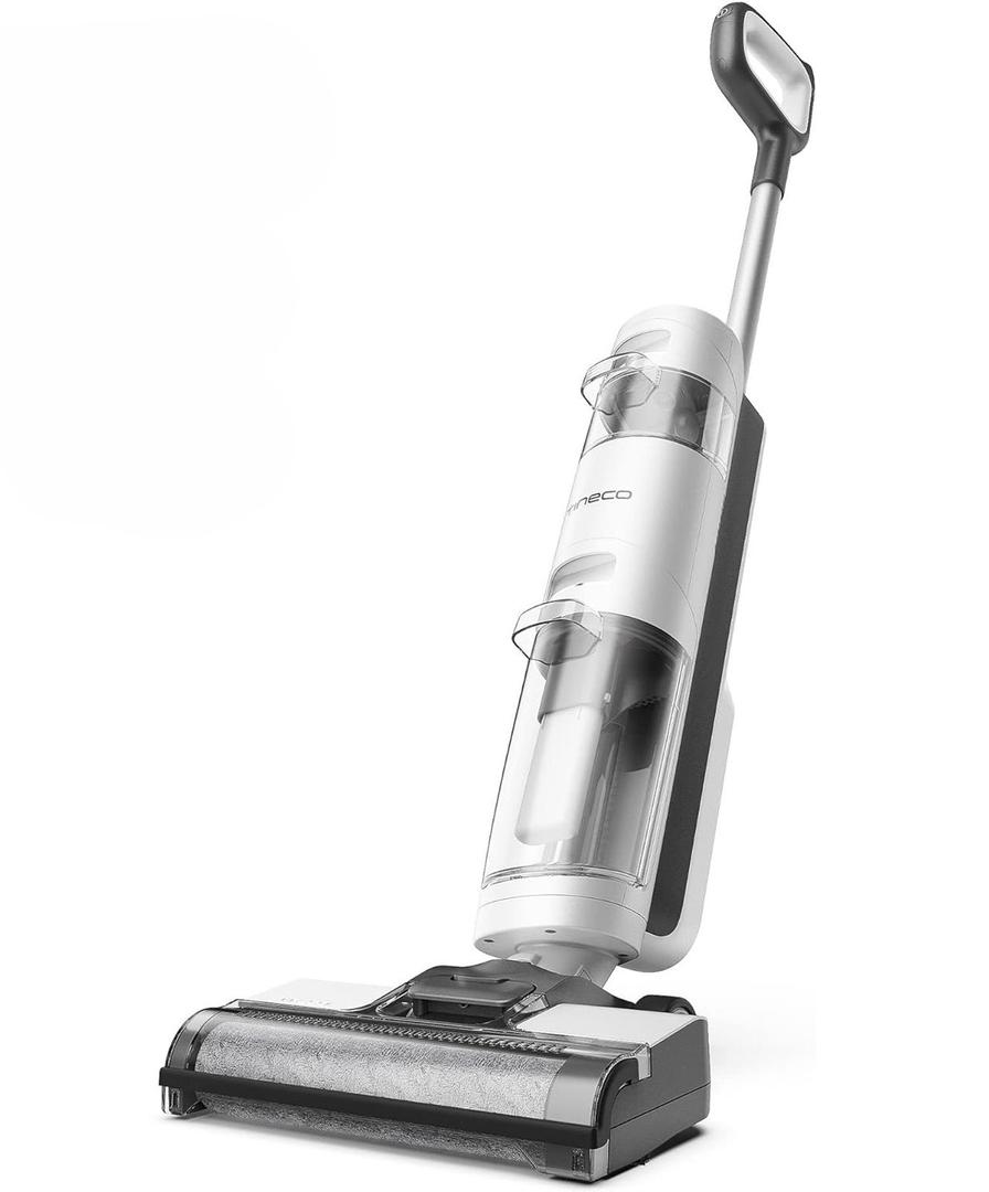 Tineco iFLOOR 3 Breeze Complete Wet Dry Vacuum Cordless Floor Cleaner and Mop One-Step Cleaning for Hard Floors