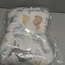 Soft Hypoallergenic Head & Neck Support Organic Cotton Cover Machine Washable (Animal World)