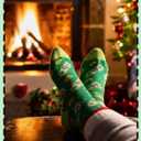 Bonuci 12 Pairs Funny Money Socks for Men Women Novelty Cat Dollar Pattern Crazy Crew Dress Socks for Men Christmas Stock Market Lover Gifts