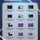 70W Charger for MacBook Pro 16-inch, 14-inch, Mac Air 15-inch, 13-inch (2025, 2024, 2023, 2022, 2021) M1M4 Original Quality Type C Fast Charger Power Adapter & 6.6FT Type C to Magnetic 3 Cable LED