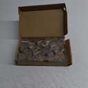 BALEINE 24 Pack Silicone Chair Leg Floor Protectors, Stool Leg Protectors Cap, Non-Slip Chair Leg Caps for Hardwood Floors (Clear & Small, 24 Pack)