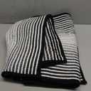 Bathroom Rugs and Mats Sets, 2 Piece Absorbent Chenille Bath Mat Rug Set Non Slip, Soft Shaggy Bath Room Floor Mats for Bathroom, Machine Washable (20" x 47" Plus 20" x 32" Extra Thick, Black)