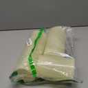 NURADA Large Waterproof Flameless Candles 6" 8" 10" x 4" - Outdoor Indoor LED Pillar Flickering Candle Battery Operated with Timer Remote for Patio Porch Lanterns - Ivory White Set of 3