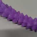 Enhon 4 Pcs Advent Candles Set, 10 Inch Tree Shaped Taper Candles, Unscented Beeswax Christmas Advent Wreath Candle for Xmas, Holiday, Church, Party, or Home Decor (Purple, Pink Style)