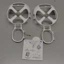 The Nest WiFi Pro Genie Wall Mount Outlet Holder Stand (2-Pack) | Lowest Profile | Open Access | No Messy Screws or Tape | Reinforced Support | Horizontal and Vertical Outlets