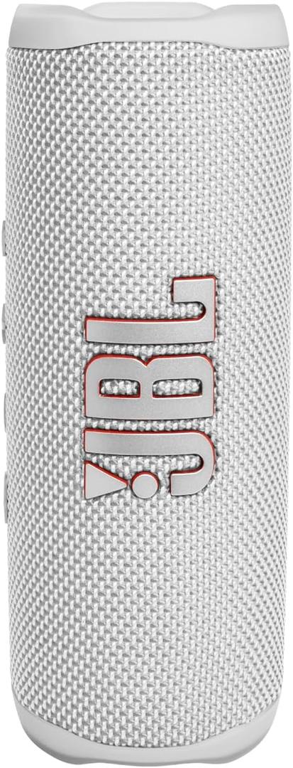 JBL Flip 6 - Portable Bluetooth Speaker, Powerful Sound And Deep Bass, IPX7 Waterproof, 12 Hours Of Playtime, JBL Partyboost For Multiple Speaker Pairing For Home, Outdoor And Travel (White)