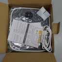 Label Maker, Label Maker Machine with-Tape, Labeler Machine with Waterproof-Labels 12mm 0.47, Laminated Inkless Label Printer, D210s Labeling Maker for Home Organization School Office Supplies (Grey)