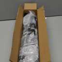 Black Curtain Rods for Windows 66 to 144" - Long Rods for Grommet Drapes,1 inch Curtain Rod Heavy Duty for Sliding Door, Bedroom, Patio Door (3 Brackets)