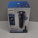 Philips Norelco Shaver 7800, Rechargeable Wet & Dry Electric Shaver with SenseIQ Technology, Quick Clean Pod, Charging Stand, Travel Case and Pop-up Trimmer, S7885/85 (Navy/Black)