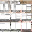 5 x End of Life Planner, Spiral Estate Planning for Senior, Final Arrangements Just in Case I Die Book Organizer, Will Preparation, Last Wishes & Funeral Planning Notebook for Beneficiary, Death Planner Organizer, 7x9.3"