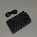 Gifts for Men Women, Phone Stand with Bluetooth Speaker, HD Surround Sound Speaker, Compatible with all iPhone/Android phones iPad Kindle, Cool Gadget Gift for Men Women Dad Mom Christmas Birthday (Black)