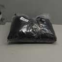 dasmzper Women Sexy Sleeveless Sequin Mesh Patchwork Maxi Dress Red Plus Size Sling Cocktail Party Formal Gowns (XX-Large, Black)