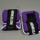 1 Pair 6 Lbs Adjustable Ankle Weights for Women Men Kids, Strength Training Wrist and Ankle Weights Sets for Gym, Fitness Workout, Running, Lifting - Black Grey Pink Blue Purple