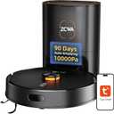 ZCWA Robot Vacuum and Mop, Auto-Charge, 60 Day Self-Emptying, Robotic Vacuums with Smart Mapping & Zone Cleaning