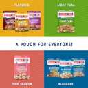 Bumble Bee Mediterranean Herbs & Spices Seasoned Tuna, 2.5 oz Pouches (Pack of 12) - Ready to Eat - Wild Caught Tuna Packet - 14g Protein per Serving - Gluten Free (EXP 06/01/26)