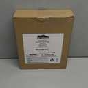 JOIEDOMI 8" Metal 8-Point Star Christmas Tree Topper LED, Glitter Golden Treetop Decorations with 20 Warm White Lights, Battery Powered Decor for Home Holiday Xmas Party Indoor