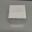 Zonon 10 Pcs 1" x 1 1/8" Black Aluminum Fence Brackets Standard Wall Mount for Rails Residential Black Flat Fence Brackets for Fencing Railing Mounting