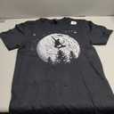 Skater Skateboard Stunt Moon Skater Gift Children Teenagers TShirt, Size S