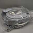 Jool Baby Potty Training Seat with 2 Step Ladder for Toddlers - Splash Guard, Adjustable Height (Gray)