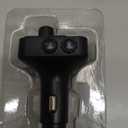 Nulaxy 54W Bluetooth 5.3 Car Adapter Charger 4-Port Fast Charging [PD36W & QC3.0 18W], Wireless Radio FM Transmitter with Deep Bass Player, 5 Colors LED Backlit, Hands-Free Calling, Support USB Drive