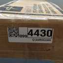 Medline Durable Folding Steel Transport Wheelchair with Swing-Away Footrests, 19-Inch Seat Width, Black Frame, Black Upholstery