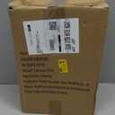 XPIY Can with Lid, 2 Pack 4 Gallons/15 Liters Garbage Can with Press Top, Small Can Dog Proof, Plastic Bin, Waste Basket for Bathroom|Kitchen|Bedroom|Office (2, White)