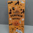 3 Otters Mini Halloween Pumpkin Buckets, 3 Styles Small Pumpkin Candy Buckets with Handle Children Trick or Treat Bags, 12PCS