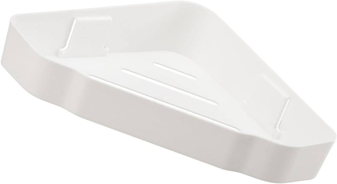 Zerodis Corner Storage Shelf, Easy To Install Corner Shower Rack for Bathrooms
