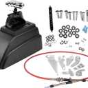 Replacement for B&M 80885 Hammer Automatic Shifter, Universal fit 3 & 4 Speed Transmission Ratchet Shifter