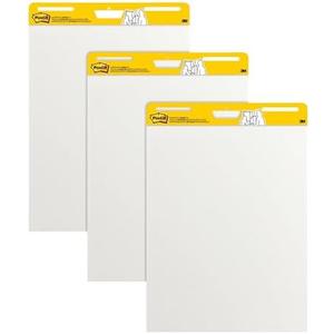 Post-it Super Sticky Wall Easel Pad, 25" x 30", 20 Sheets/Pad, 3 Pads/Pack (559VAD20 3PK), White