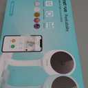 NETVUE Peekababy Baby Camera with Wireless Audio, Adjustable Crib Mount Monitor, Works via 2.4GHz Wi-Fi for Wide Coverage & Stable Connection, Smart App, Two-Way Talk, No Screen (White)