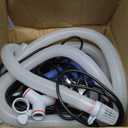 DeeprClean 300GPH Pool Filter Pump for Small Above Ground Pools-Blue