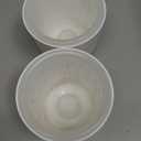 QCQHDU 2 Pack 5.7Inch Orchid Pots with Holes for Repotting, Double-Layer and Self Watering Orchid Pot with Good Air Circulation (White)