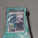 CACOE [Floatable Floating Universal IPX8 Waterproof Phone case 2 Pack-Up to 10.0",Adjustable Lanyard Phone Pouch,Cellphone Dry Bags for Vacation Beach Pool Kayak Cruise Travel EssentialsBlack+Green