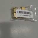 Flare Cap, 3/8" Inch Brass Cap SAE for 45 Degree Female Flare Tube Fitting Seal Plug - 5 Pcs