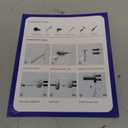 12 Inch Towel Bar 2 Pack for Bathrooms 12/16/20/24/28/32/36 Inch Stainless Steel 304 Brushed Nickel Towel Holder Modern Square Towel Rod Rustproof Wall Mount (2, Brushed Nickel, 12 Inch)