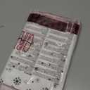 Artoid Mode Red Black Buffalo Plaid Snowman Xmas Trees Christmas Kitchen Towels Dish Towels, 18x26 Inch Daily Seasonal Winter Decoration Hand Towels Set of 4