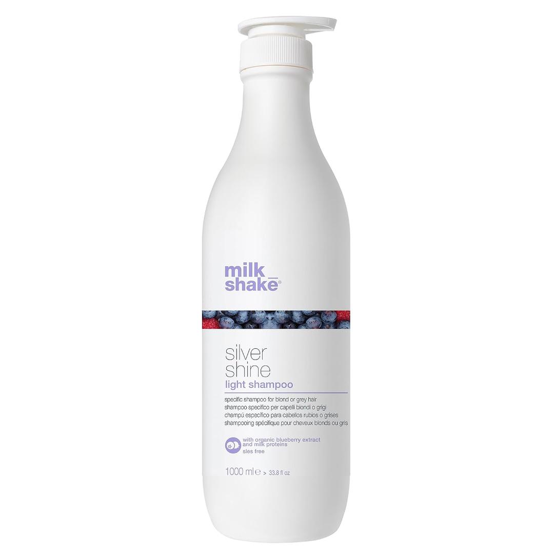 Milk_Shake Silver Shine Light Purple Shampoo for Blonde Hair, Size: 33.8 Fl Oz (Pack of 1)